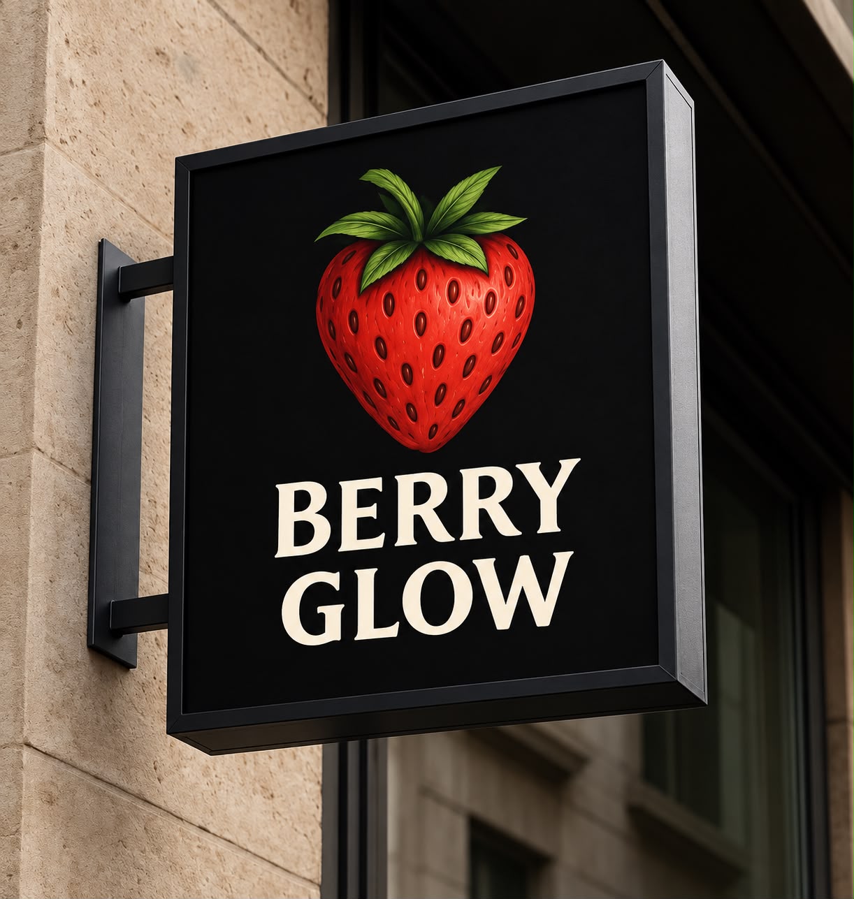 Berry Glow marka tabelası